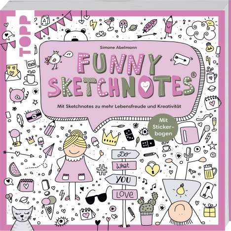 Simone Abelmann: Funny Sketchnotes, Buch