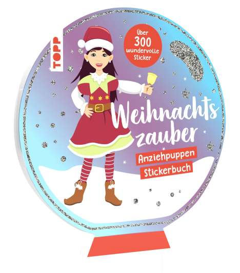 Corinna Arauner: Anziehpuppen-Stickerbuch: Weihnachten, Buch