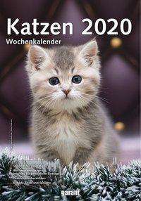 Wochenkalender Katzen 2020, Diverse