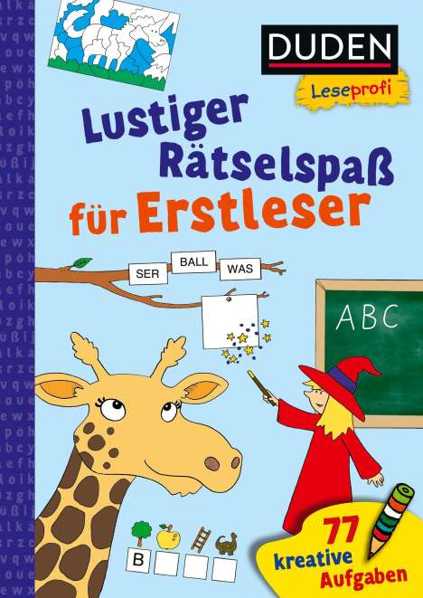 Frauke Nahrgang: Duden Leseprofi - Lustiger Rätselspaß für Erstleser, 1. Klasse, Buch