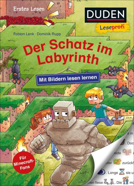 Fabian Lenk: Duden Leseprofi - Mit Bildern lesen lernen: Der Schatz im Labyrinth, Buch