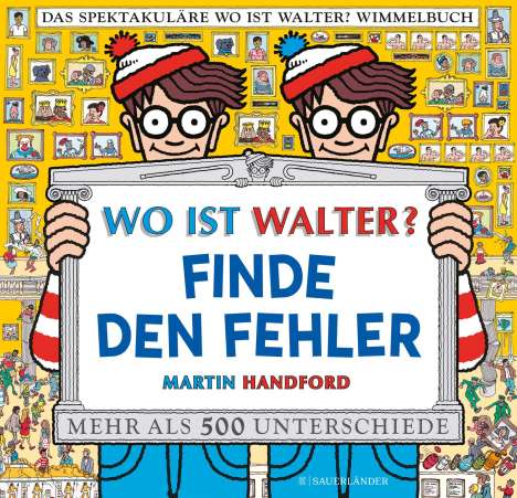 Martin Handford: Wo ist Walter? Finde den Fehler, Buch