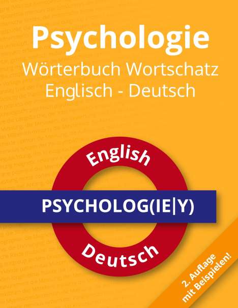 Roland Russwurm: Psychologie Wörterbuch Wortschatz Englisch - Deutsch, Buch