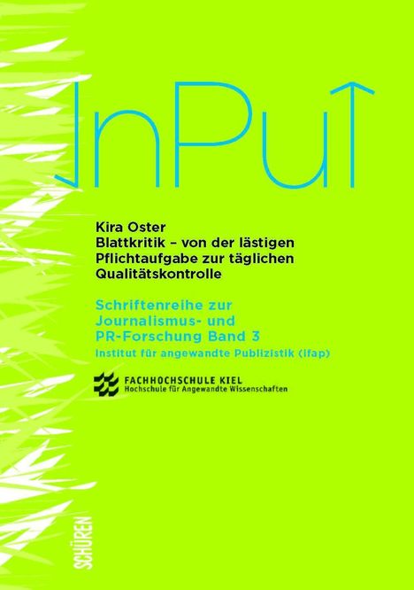 Kira Oster: Oster, K: Blattkritik, Buch