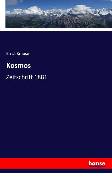 Ernst Krause: Kosmos, Buch