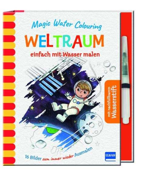 Lisa Regan: Magic Water Colouring - Weltraum, Buch