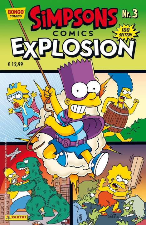 Matt Groening: Simpsons Comics Explosion, Buch