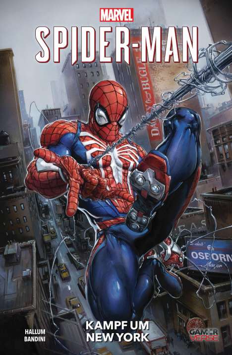 Dennis Hallum: Spider-Man: Kampf um New York, Buch