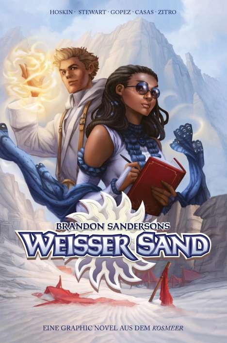 Brandon Sanderson: Brandon Sandersons Weißer Sand (Collectors Edition) - Eine Graphic Novel aus dem Kosmeer, Buch