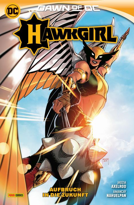 Jadzia Axelrod: Hawkgirl, Buch