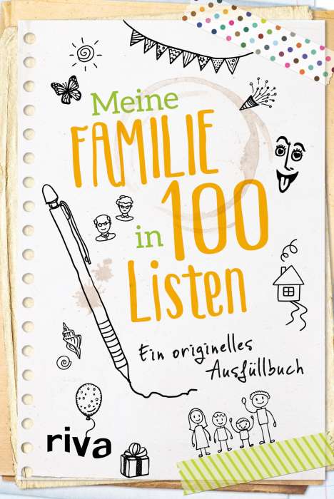 Meine Familie in 100 Listen, Buch