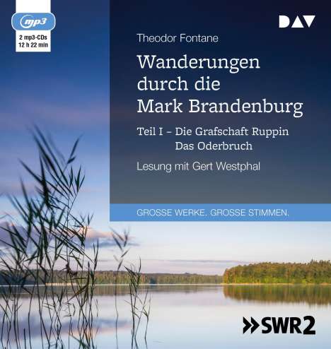Theodor Fontane: Wanderungen durch die Mark Brandenburg - Teil I, MP3-CD