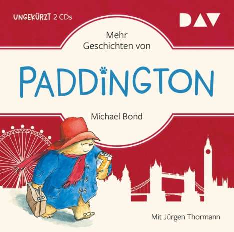 Michael Bond: Mehr Geschichten von Paddington (Sonderausgabe zum Film), 2 CDs