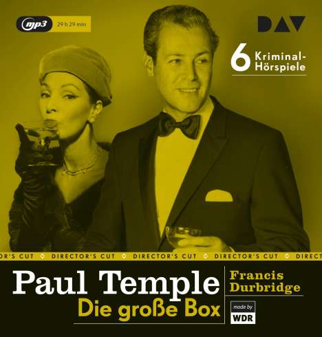 Paul Temple-Die große Box, 6 CDs