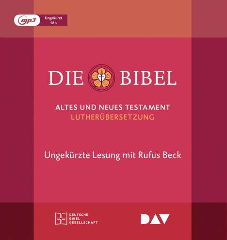 Die Bibel. Gelesen von Rufus Beck, 9 MP3-CDs