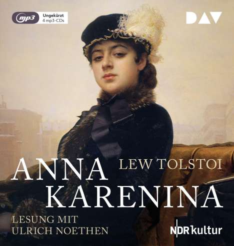 Leo N. Tolstoi: Anna Karenina, 4 MP3-CDs