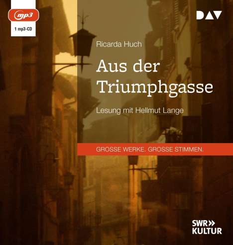 Ricarda Huch: Aus der Triumphgasse, MP3-CD