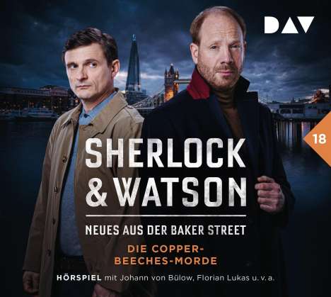 Viviane Koppelmann: Sherlock &amp; Watson - Neues aus der Baker Street: Die Copper-Beeches-Morde (Fall 18), 2 CDs