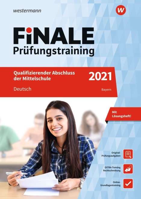 Sabrina Helmensdorfer: FiNALE Prüfungstraining 2019 Qualifizierender Abschluss Mittelschule Bayern. Deutsch, Buch