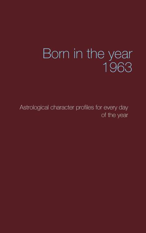 Christoph Däppen: Born in the year 1963, Buch