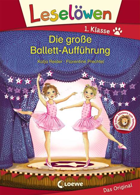 Katja Reider: Leselöwen 1. Klasse - Die große Ballett-Aufführung, Buch