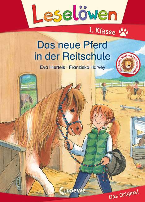 Eva Hierteis: Leselöwen 1. Klasse - Das neue Pferd in der Reitschule, Buch