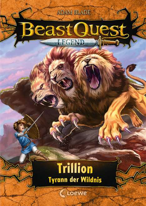 Adam Blade: Beast Quest Legend (Band 12) - Trillion, Tyrann der Wildnis, Buch