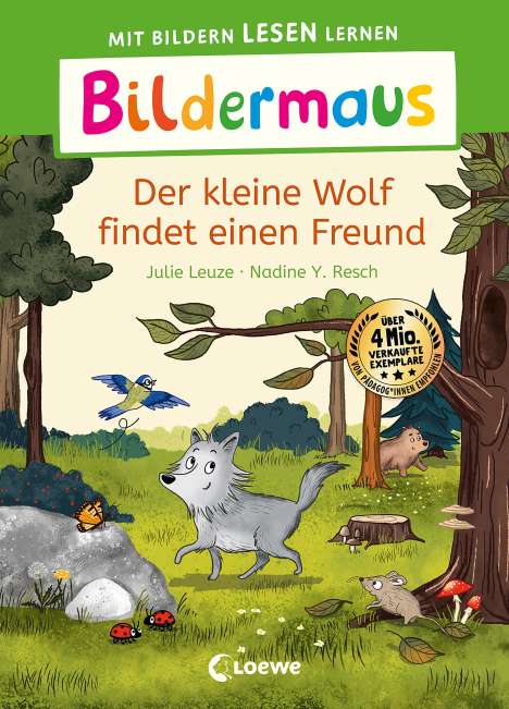 Julie Leuze: Bildermaus - Der kleine Wolf findet einen Freund, Buch