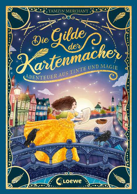Tamzin Merchant: Die Gilde der Kartenmacher (Die magischen Gilden, Band 2) - Abenteuer aus Tinte und Magie, Buch