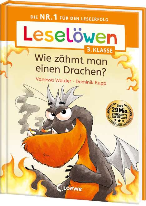 Vanessa Walder: Leselöwen 3. Klasse - Wie zähmt man einen Drachen?, Buch