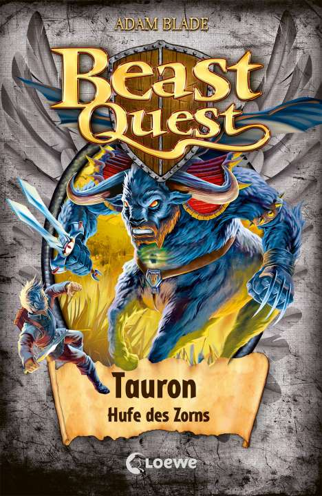 Adam Blade: Beast Quest (Band 66) - Tauron, Hufe des Zorns, Buch