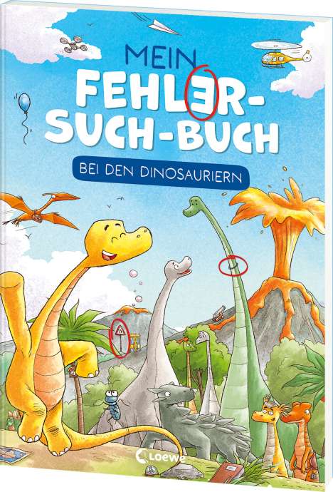 Mein Fehler-Such-Buch - Bei den Dinosauriern, Buch