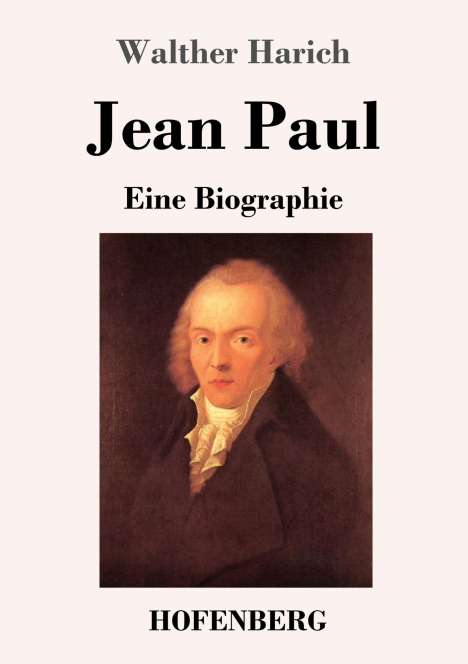 Walther Harich: Jean Paul, Buch