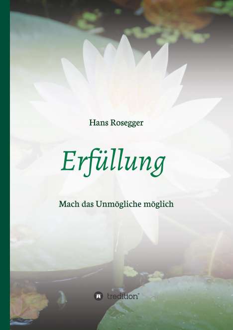 Hans Rosegger: Erfüllung, Buch