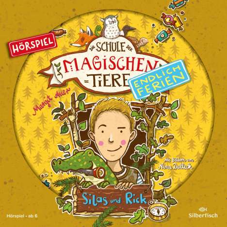 Margit Auer: Die Schule der magischen Tiere - Endlich Ferien 2 - Silas und Rick (Hörspiel), CD