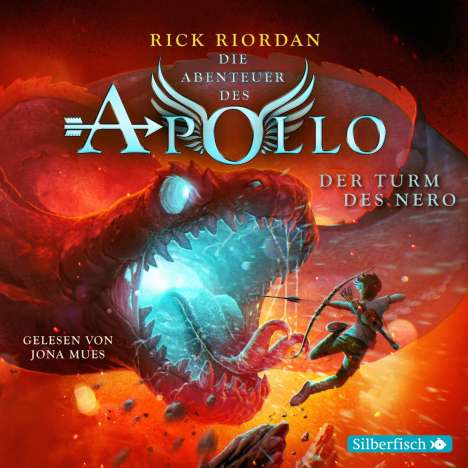 Rick Riordan: Die Abenteuer des Apollo  5: Der Turm des Nero, 6 CDs