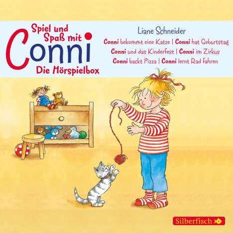 Liane Schneider: Spiel und Spaß mit Conni (Meine Freundin Conni - ab 3), 3 CDs