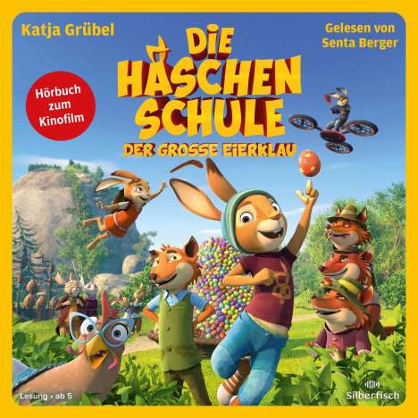 Katja Grübel: Die Häschenschule - Der große Eierklau, 2 CDs