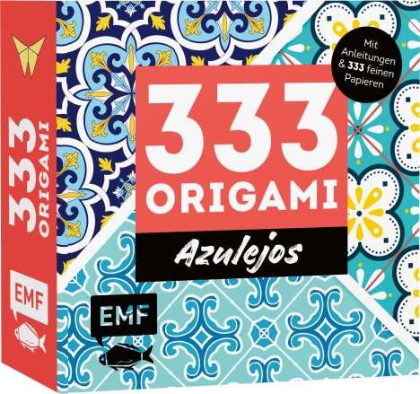 333 Origami - Azulejos: Zauberhafte Muster, marokkanische Farbwelten, Buch