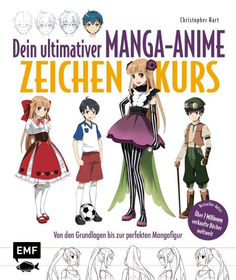 Christopher Hart: Dein ultimativer Manga-Anime-Zeichenkurs, Buch
