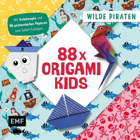 Thade Precht: 88 x Origami Kids - Wilde Piraten, Buch