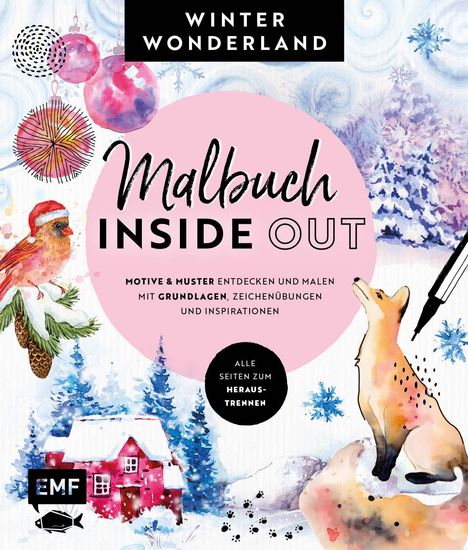 Malbuch Inside Out: Winterwonderland, Buch