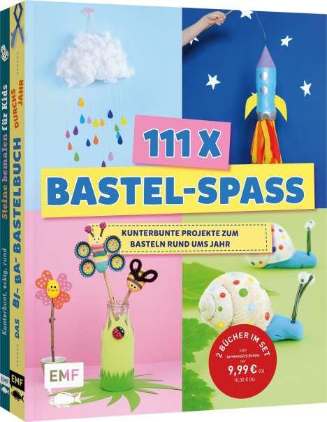 Simone Wunschel: 111 x Bastel-Spaß: 2 Bücher im Bundle, Buch