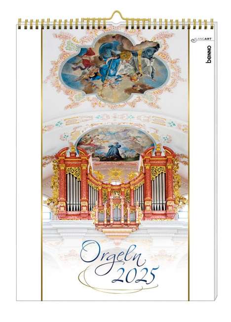 Orgeln 2025, Kalender