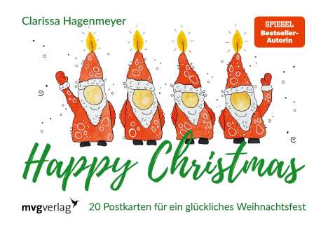 Clarissa Hagenmeyer: Happy Christmas: Postkarten, Buch