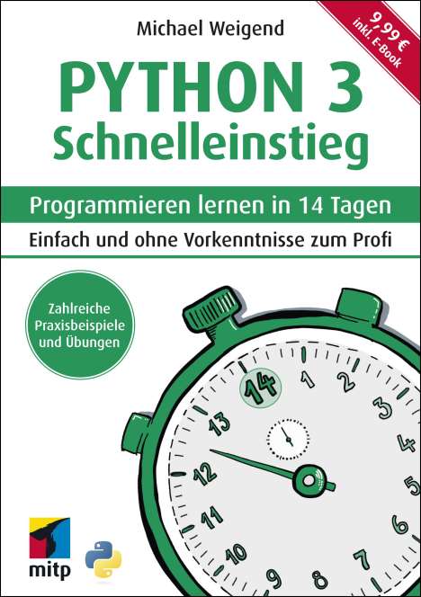 Michael Weigend: Python 3 Schnelleinstieg, Buch