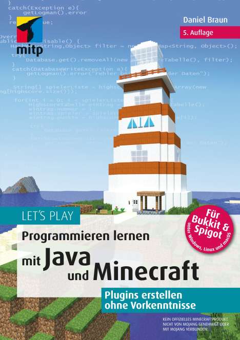 Daniel Braun: Let's Play.Programmieren lernen mit Java und Minecraft, Buch