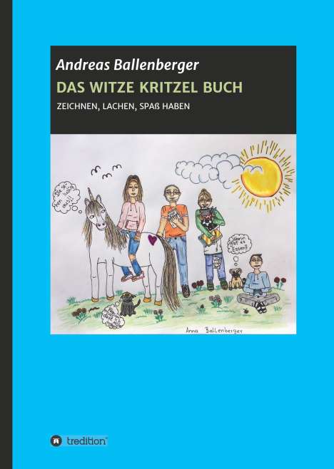 Andreas Ballenberger: Das Witze Kritzel Buch, Buch