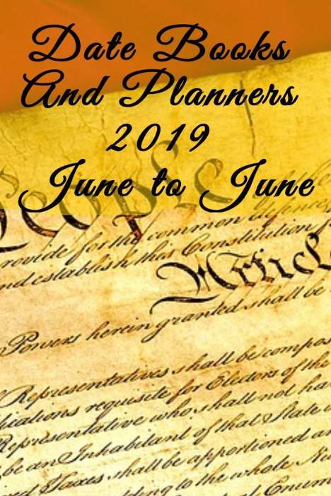 Juliette Jefferson: Jefferson, J: Date Books And Planners 2019 June to June, Buch