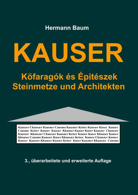 Hermann Baum: Baum, H: Kauser, Buch